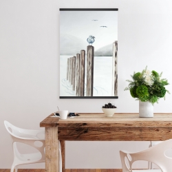 Magnétique 20 x 30 - Mouette à la marina
