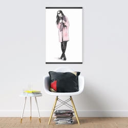 Magnétique 20 x 30 - Femme style printanier