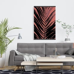Magnetic 20 x 30 - Coral tropical palm leave