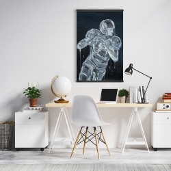 Magnetic 20 x 30 - Football player