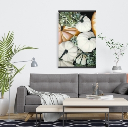 Magnétique 20 x 30 - Citrouilles d'automne