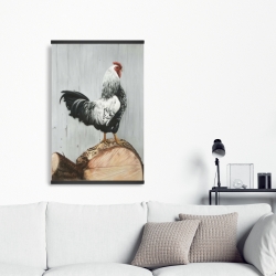 Magnétique 20 x 30 - Coq wyandotte