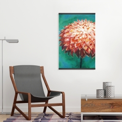 Magnetic 20 x 30 - Abstract dahlia flower