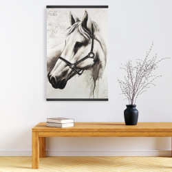 Magnetic 20 x 30 - Flicka the white horse