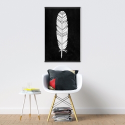 Magnetic 20 x 30 - Native american feather
