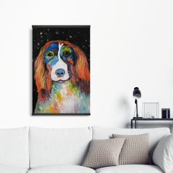 Magnetic 20 x 30 - Colorful dog