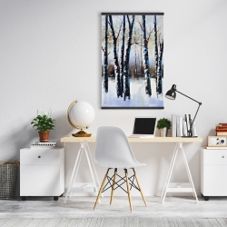 Magnétique 20 x 30 - Arbres gelés
