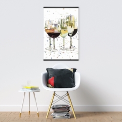 Magnetic 20 x 30 - Beautiful wine glasses