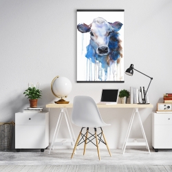 Magnetic 20 x 30 - Watercolor jersey cow