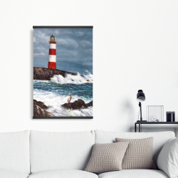 Magnetic 20 x 30 - Lighthouse at the edge of the sea unleashed