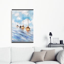 Magnetic 20 x 30 - Sailboats in the sea