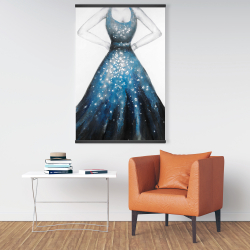 Magnétique 28 x 42 - Robe bleue de princesse