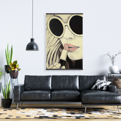 Magnetic 28 x 42 - Pink lips