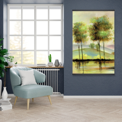 Magnetic 28 x 42 - Trees near the lake