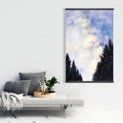 Magnetic 28 x 42 - Starry sky in forest