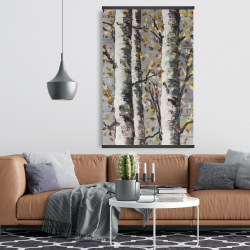 Magnetic 28 x 42 - Blossoming birches