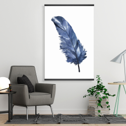 Magnetic 28 x 42 - Blue feather