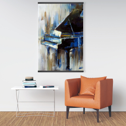 Magnetic 28 x 42 - Abstract grand piano
