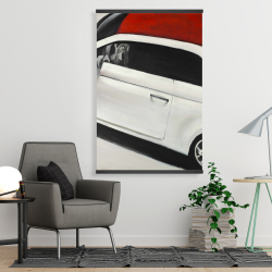 Magnetic 28 x 42 - Italian red and white car