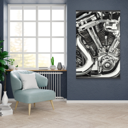 Magnetic 28 x 42 - Mechanism of a motorcycle