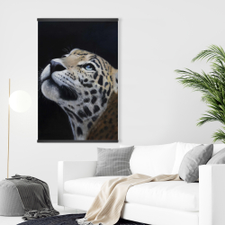 Magnetic 28 x 42 - Realistic leopard face