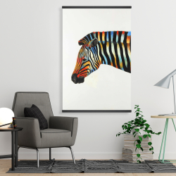 Magnetic 28 x 42 - Colorful zebra