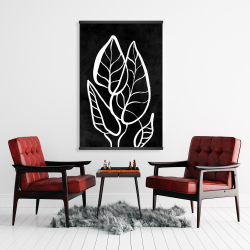 Magnétique 28 x 42 - Feuilles minimalistes