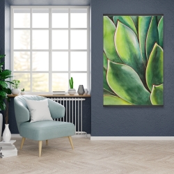 Magnetic 28 x 42 - Watercolor agave plant