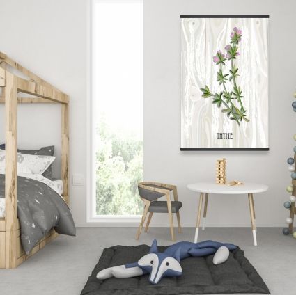 Thym sur bois