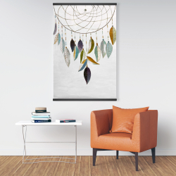 Magnetic 28 x 42 - Dreamcatcher with feathers