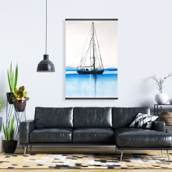 Magnétique 28 x 42 - Voilier en eaux calmes