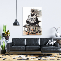 Magnetic 28 x 42 - Vintage train