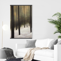 Magnétique 28 x 42 - Forêt silencieuse