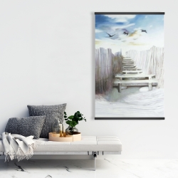 Magnétique 28 x 42 - Arrêt à la plage