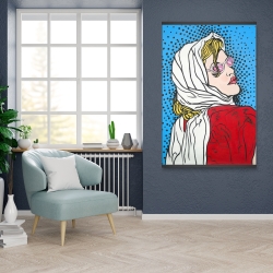 Magnetic 28 x 42 - Pop art woman
