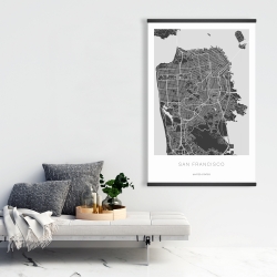 Magnetic 28 x 42 - San francisco graphic map