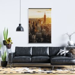 Magnetic 28 x 42 - New york city at sunset