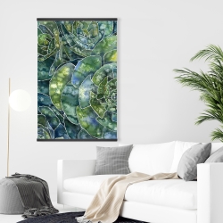 Magnétique 28 x 42 - Succulents abstrait