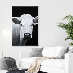 Magnétique 28 x 42 - Vache blanche
