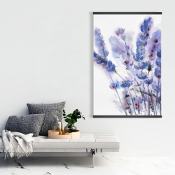 Magnetic 28 x 42 - Watercolor lavender flowers