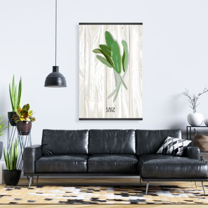 Sage on wood