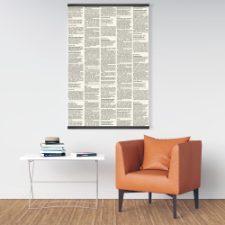 Magnétique 28 x 42 - Papier journal