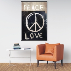 Magnétique 28 x 42 - Peace love