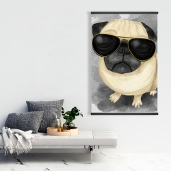 Magnetic 28 x 42 - Pug with style