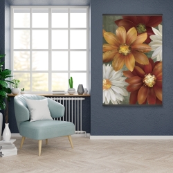 Magnétique 28 x 42 - Fleurs aux couleurs d'automne
