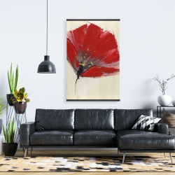 Magnetic 28 x 42 - Two red flowers