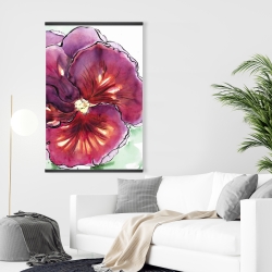 Magnetic 28 x 42 - Blossoming orchid with wavy petals