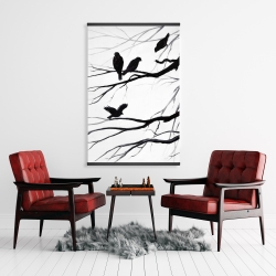 Magnetic 28 x 42 - Silhouette of birds