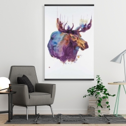 Magnetic 28 x 42 - Abstract moose