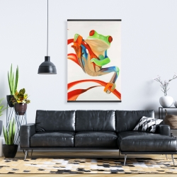Magnetic 28 x 42 - Red-eyed frog